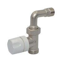3851D00400 Кран-термостат поворотний Ø1/2″ для комплекту нижнього підключення радіатора BIANCHI F.lli S.p.A.