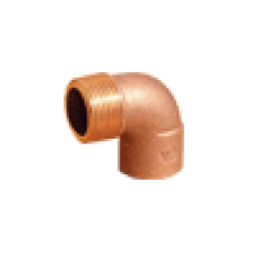 4092g Коліно Ø22 х 3/4&Prime; З (бронза) SANHA