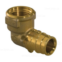1023026 Коліно латунь Q&E 90° з внутрішньою різьбою Ø25 х 3/4&Prime; ВР Uponor GmbH