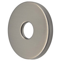 A56804J Накладка декоративна (латунь) Ø55 x 15 мм BRUSH SILVER &Prime;MINIMALIST&Prime; Carlo Poletti Srl