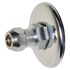 413 (G02562) Перехідник хром з віддзеркалювачем Ø10 х 1/2″З VA Albertoni srl