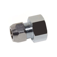 414 (G02510) Перехідник хром Ø10 х 1/2″В VA Albertoni srl