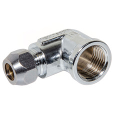 422 (G02535) Коліно хром Ø10 х 3/8″ В VA Albertoni srl