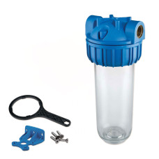 ZA121T640 Фільтр-колба PLUS 3P 1&Prime; (латунь) 10&Prime; (senior) BFO SX TS 45°C 8 bar KIT Atlas Filtri s.r.l.