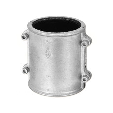 71005007 Хомут ремонтний подовжений затискний оцинкований (білий чавун) Ø1 1/2″ Atusa