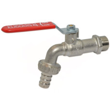 73000104R Кран поливочний кульовий ARNO Ø1/2″ сталева ручка PN20 0/+95°C Idrosanitaria Bonomi