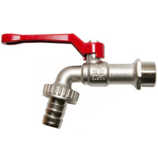 73000204R Кран поливочний кульовий ARNO Ø1/2&Prime; алюмінієва ручка PN20 0/+95°C Idrosanitaria Bonomi