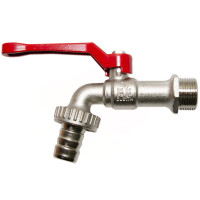 73000206R Кран поливочний кульовий ARNO Ø3/4&Prime; алюмінієва ручка PN20 0/+95°C Idrosanitaria Bonomi