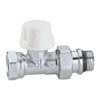 221402 Кран-термостат радіаторний Ø1/2″ прямий 10 bar Caleffi S.p.a
