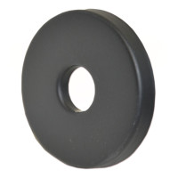 A56804EFS9005O Накладка декоративна (латунь) Ø55 x 15 мм BLACK MATTE &Prime;MINIMALIST&Prime; Carlo Poletti Srl