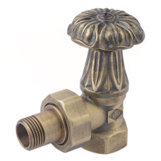 V67310MA Кран радіаторний кутовий BRONZE Ø1/2&Prime; ARTISTIC Carlo Poletti Srl