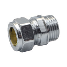 8106103 Перехідник (ХРОМ) затискний Ø15 x 1/2&Prime; З COMISA