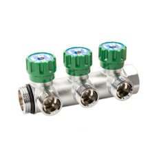 6300R8C1005V3A Розподільчний колектор FLEXUS 90° Ø1″ x 3 x 3/4″ EK (з ущільненням) GENERAL FITTINGS SPA