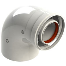 A31699 Коліно коаксиальне для традиційних котлів Ø60/100 mm - 90° GROPPALLI S.R.L.
