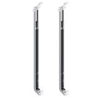 60620050 F7RB Комплект швидкого кріплення (2 шт) сталевого радіатора QRL (Н=500 мм) RAL9010 MB