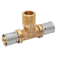 VS0131235 PEXAL BRASS Трійник (прес) Ø50 (4,0) х 2″ З х 50 (4,0) Valsir S.p.A.