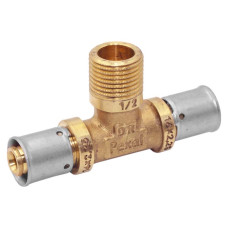 VS0131235 PEXAL BRASS Трійник (прес) Ø50 (4,0) х 2″ З х 50 (4,0) Valsir S.p.A.