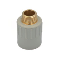 PP130020034 Перехідник PP-R Ø20 мм x 3/4&Prime; ЗР PRAWTECH Sp. z o.o.