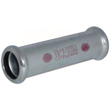 383015001 Муфта сталева Ø15 подовжена оцинкована (опалення) STEELPRES® RM