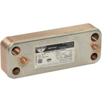 17B2071400 Теплообмінник ZB 207 (INOX AISI 316L) 14 пластин O-ring -10/+120°C Zilmet S.p.A.