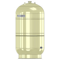 11A0010512 BEIGE Бак розширювальний HYDRO-PLUS 105 л 1 1/4&Prime; нерж. штуцер NPT Ø500 H=665 мм 10 bar -10/+99°C Zilmet S.p.A.
