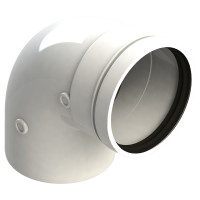 BB5190 Коліно для конденсаційних котлів Ø100 mm - 90° GROPPALLI S.R.L.