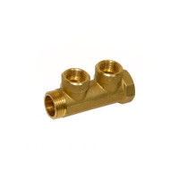 2220050400 Колектор Ø3/4&Prime; х 2 х 1/2&Prime; ВР латунь I=36 мм BIANCHI F.LLI S.P.A.