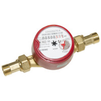 Лічильник води зі штуцерами GSD8-I R 100 Ø1/2&Prime; ГВ 30°С-90°С L=110 мм Qn= 2,5 м³/г B METERS S.R.L.