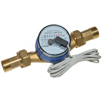 Лічильник води з ІМПУЛЬСНИМ датчиком GSD8-R Ø3/4″ ХВ 0°С-50°С L=130 мм Qn=4 м³/г B METERS S.R.L.