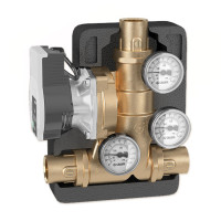 281076WYP Biomass Термостатичний модуль з насосом YONOS PARA 25-6 Ø1 1/4&Prime; 60°C (±2°C) до 50 кВт Caleffi S.p.a