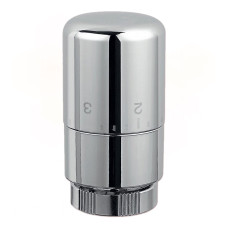 A40900B Термостатична латунна головка (рідинний сенсор) ХРОМ M30 x 1,5 Carlo Poletti Srl