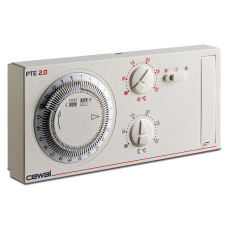 91941200 Електронний хронотермостат PTE 2.0 6÷30°C 2-режими температури Cewal S.p.A.