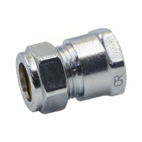 8106105 Перехідник (ХРОМ) затискний Ø15 х 1/2&Prime; В COMISA