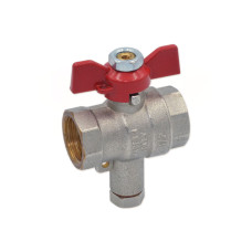 4132415 Кран кульовий Ø3/4″ ВВ з підключенням зонду ТЛ COMISA S.p.A.