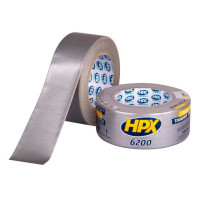CS5025 Високоміцна стрічка армована одностороння HPX6200 48 мм х 25 м срібляста HPX
