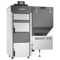 SMB30860P SMART BIO 30 RIGHT Котел пелетний PLUM 920 правий бункер + лямбда зонд Metal-Fach