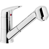 HERA 2005 Змішувач для кухні H547117CR з витяжним шлангом CARLO NOBILI SPA (Італія)