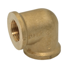 F91R000 Коліно редукційне латунне Ø3/4&Prime; х 3/8&Prime; ВВ FP Pattaroni