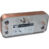 17B1951409 Теплообмінник ZB 195 (INOX AISI 316L) 14 пластин O-ring -10/+120°C Zilmet S.p.A.