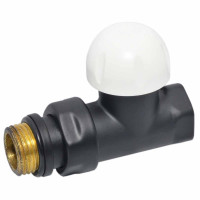 V151710EFS9005O Термоклапан прямий BLACK MATTE Ø1/2″ COMPACT-THERMO-V1 Carlo Poletti Srl