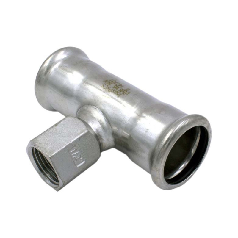 189304028 Трійник нержавіючий Ø28 х 3/4″ В х 28 INOXPRES® RM