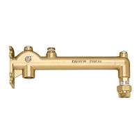 336600 Настінний тримач елементів групи безпеки котла Ø3/4″ 110°C Caleffi S.p.a