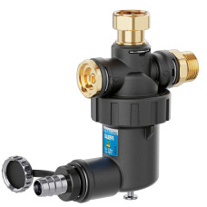 545000 Дешламатор DIRTMAGMINI®  Ø3/4″ з магнітом (композит) 3,0 bar 0–90°C 5 μm Caleffi S.p.a