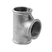 13025008 Трійник оцинкований (білий чавун) Ø2″ Berg Montana