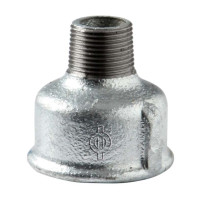 24625086 Перехідник оцинкований (білий чавун) Ø2″ х 1 1/4″ ВЗ Berg Montana