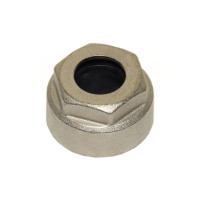 214EC5240G Гайка з ніпелем Ø14 х 3/4&Prime; НІКЕЛЬ BIANCHI F.LLI S.P.A.