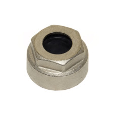 214EC5240G Гайка з ніпелем Ø14 х 3/4&Prime; НІКЕЛЬ BIANCHI F.LLI S.P.A.