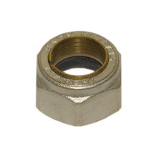 215GN4250G Гайка з кільцем Ø15 х 1/2&Prime; НІКЕЛЬ BIANCHI F.LLI S.P.A.