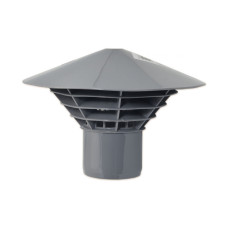 9-3003-050-37-01-03 Дефлектор UniVent Ø50 (сірий) Capricorn S.A.