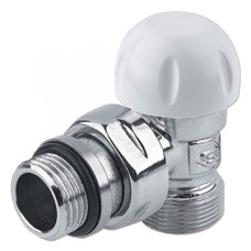 V141111CB Термоклапан кутовий ХРОМ Ø1/2&Prime; х 24-19 FIRST THERMO Carlo Poletti Srl